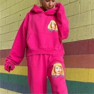 Boys Lie Ken You Not Pink Hoodie One Size Oversized Barbie streetwear comfy cozy